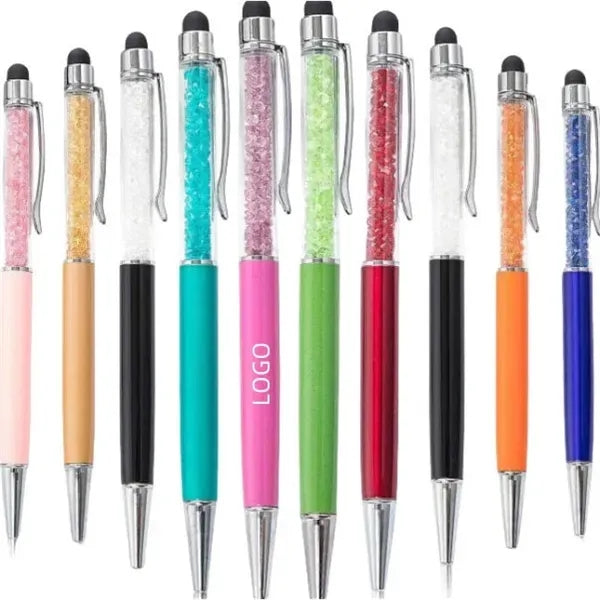 Crystal Screen Stylus Ballpoint Pen