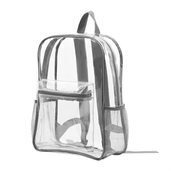 Transparent School Backpack with Waterproof PVC