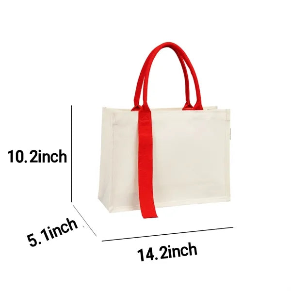 Sustainable Tote with Thick Straps