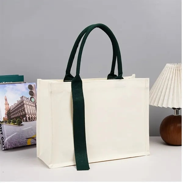 Sustainable Tote with Thick Straps
