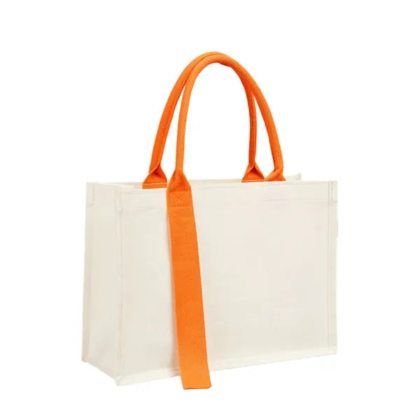 Sustainable Tote with Thick Straps