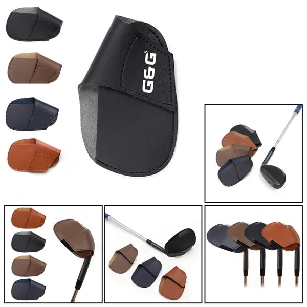 PU Leather Golf Club Head Cover