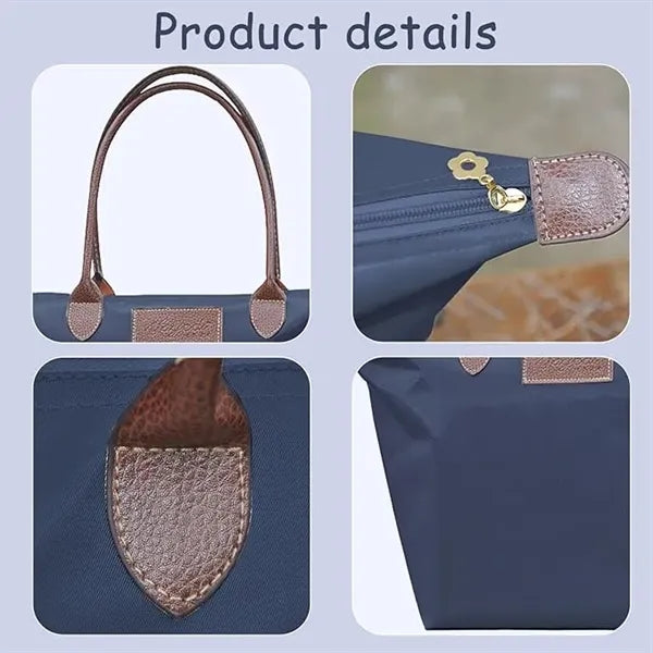 Tote Bag for Women Nylon Top-Handle Purse Shoulder handbag
