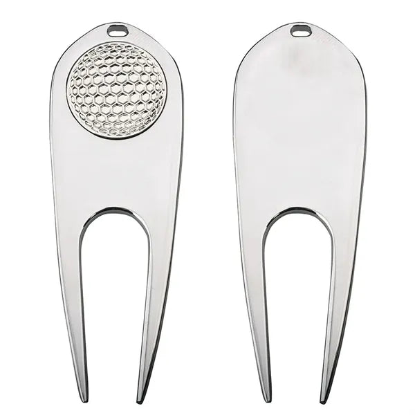 Zinc Alloy Golf Divot Tool W/ Ball Marker