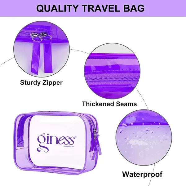 Lightweight Clear Toiletry Bag