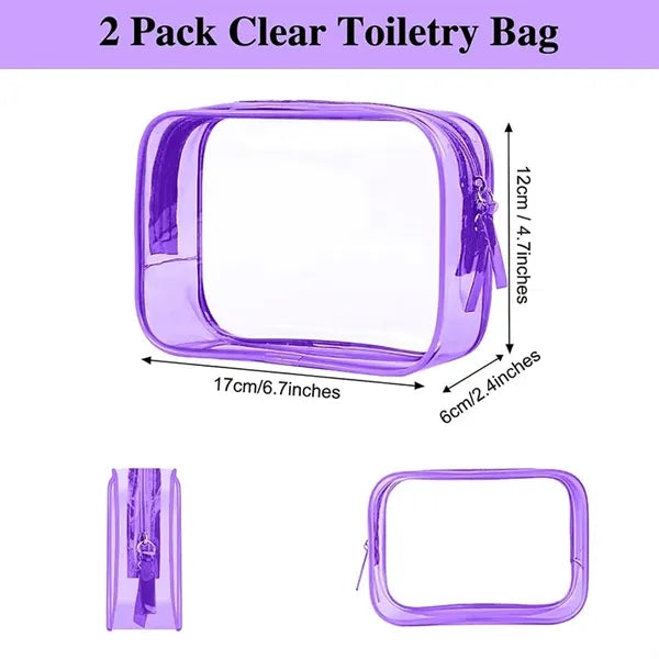 Lightweight Clear Toiletry Bag