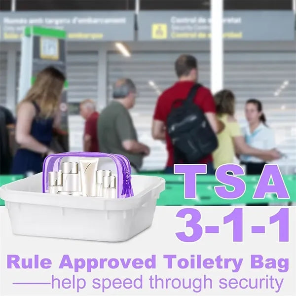 Lightweight Clear Toiletry Bag