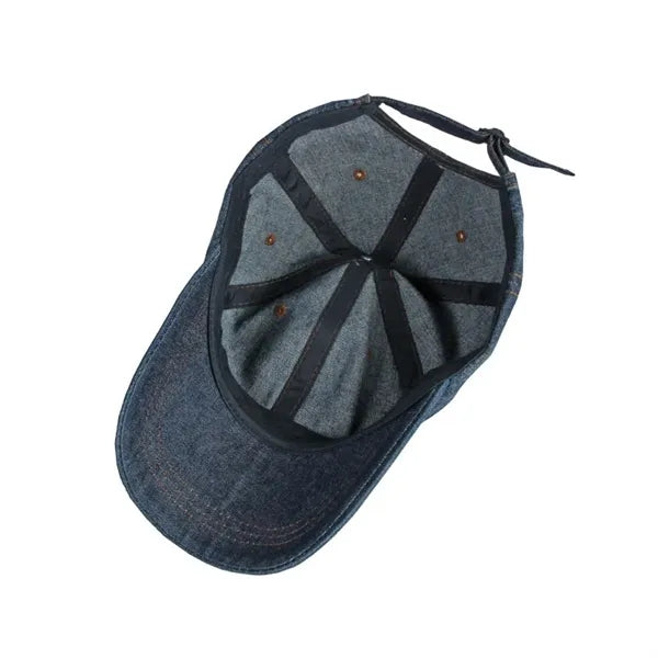 Four season washed denim fashionable duckbill cap