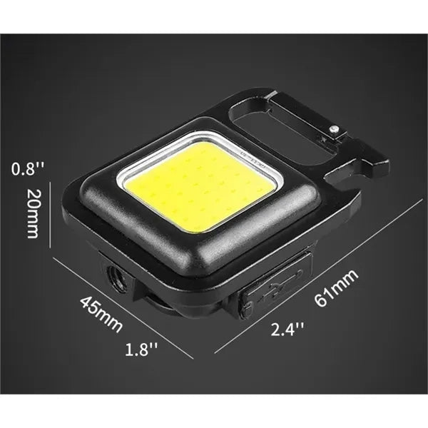 Multi-Purpose Mini Flashlight with Carabiner