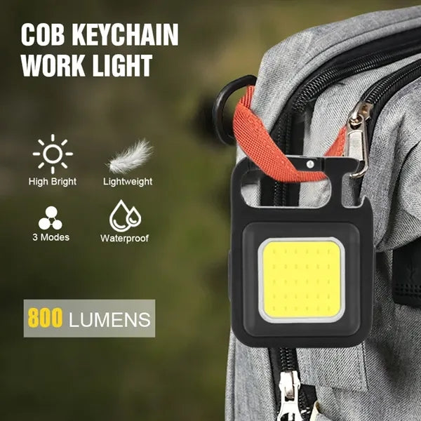 Multi-Purpose Mini Flashlight with Carabiner
