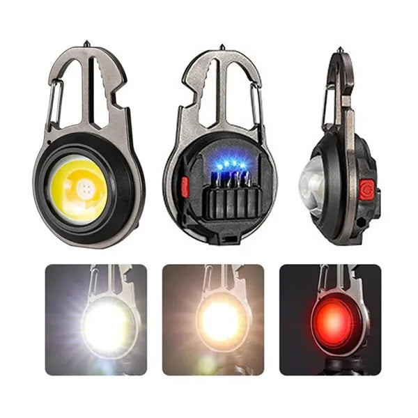 Multi-functional LED Keychain Light