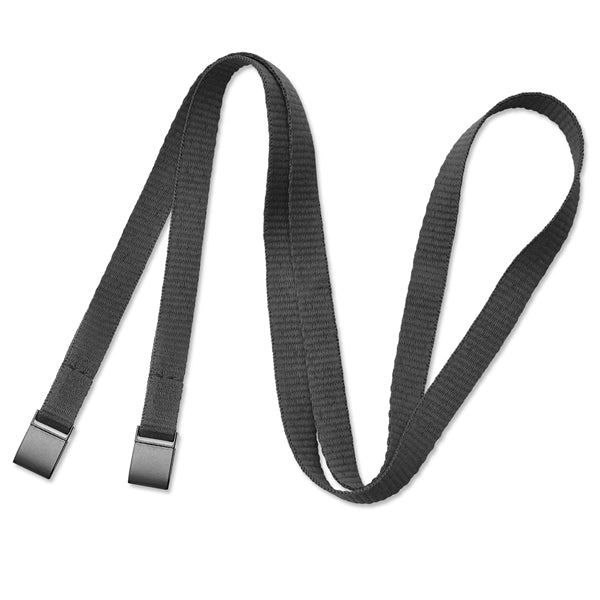 3/8" Open-Ended Lanyard/Face Mask Holder with SlimClips