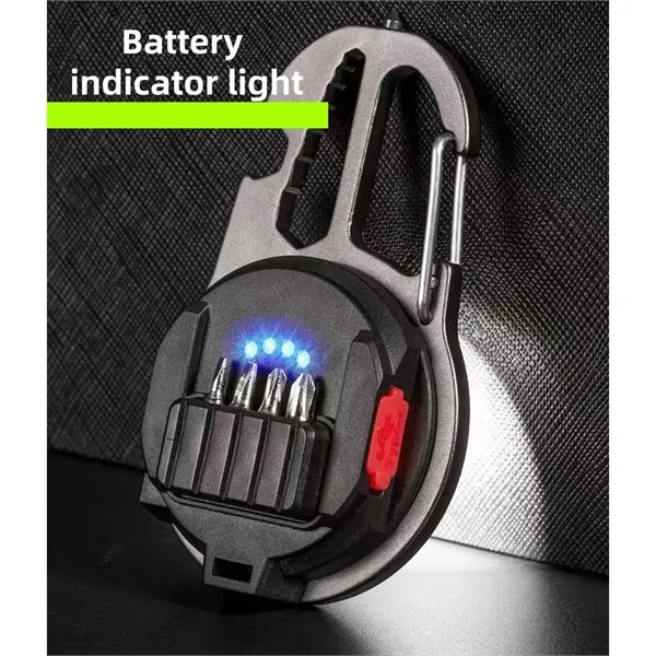 Multi-functional LED Keychain Light