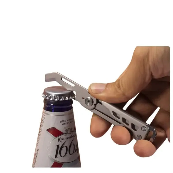 Multi Tool Box Cutter EDC Pocket Bottle Opener Knife