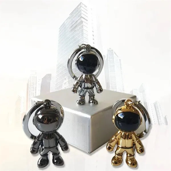 Astronaut Keychain Metal Space Man Gift Key Holder