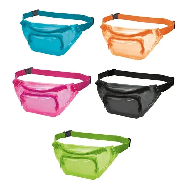 15L Custom Clear Fanny Pack with Adjustable Strap