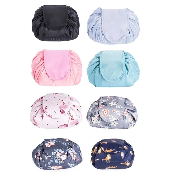 Portable Drawstring Makeup Bag Organizer
