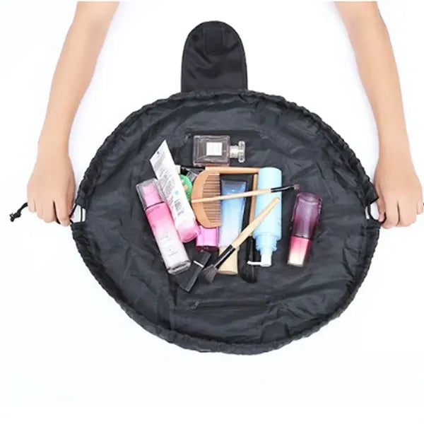 Portable Drawstring Makeup Bag Organizer