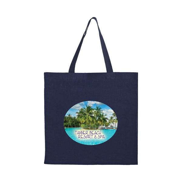 Color Cotton Canvas Tote Bag in CMYK - Evolution
