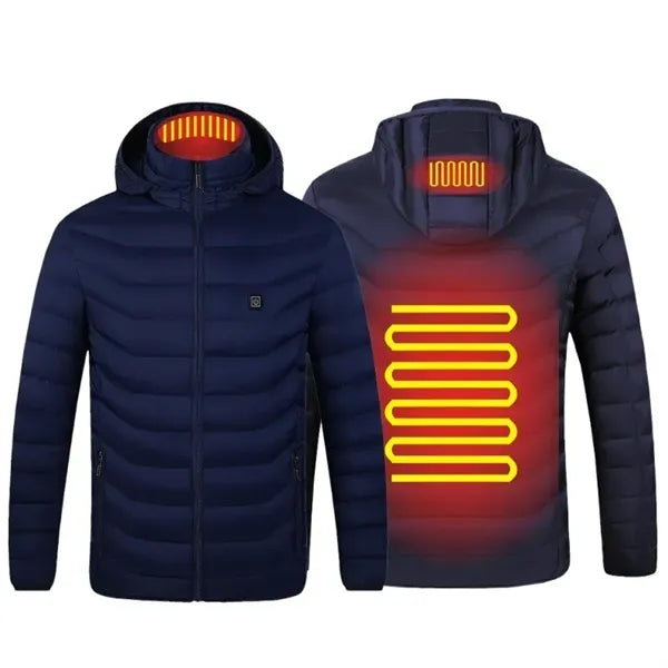 Heated Jacket with Hood