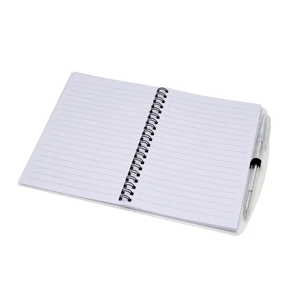 Durable PP Cover RIng Notebook with Matching Pens