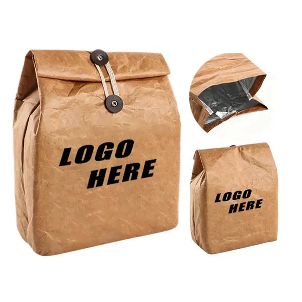 Waterproof Insulated Lunch Bag with 2 Buckles