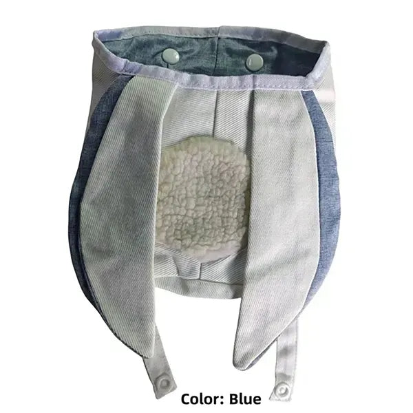 Easter Cotton Linen Cute Bunny Ears Tote Bag