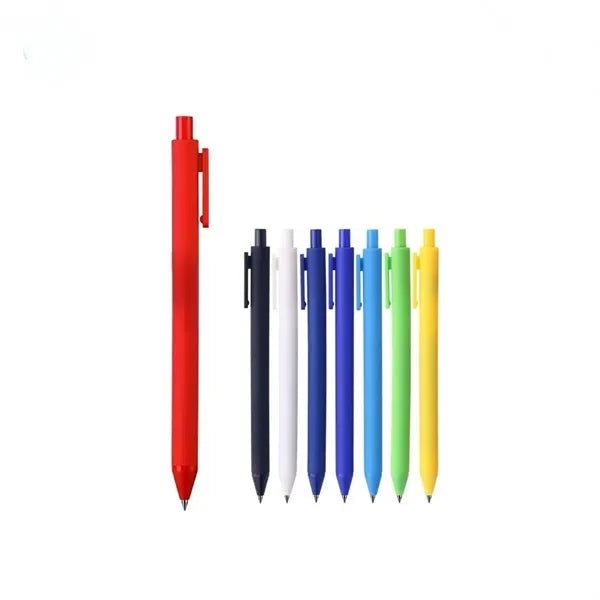 Rubberized Barrel Ballpoint Pen Fast
