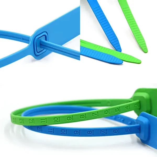 Disposable Plastic Seal Self Locking Tag