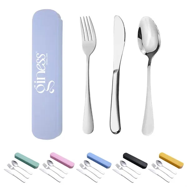 Travel Utensils with Case