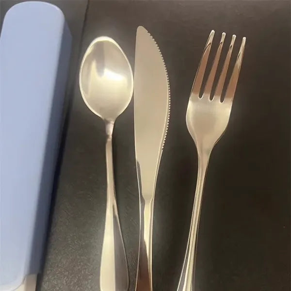 Travel Utensils with Case