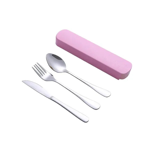 Travel Utensils with Case
