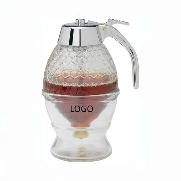Glass Baking Syrup Honey Dispenser