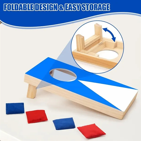 Portable Mini Desktop Cornhole Game Set