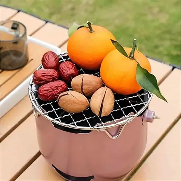 Mini Stainless Steel Charcoal Grill Stove