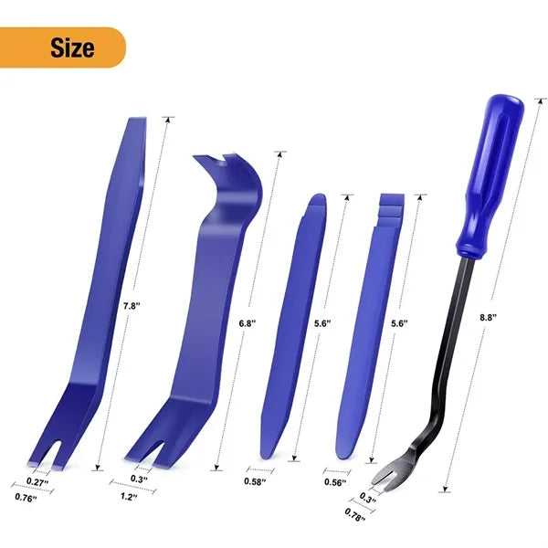 5PCS Auto Trim Removal Tool Set for Car Door and Dashboard