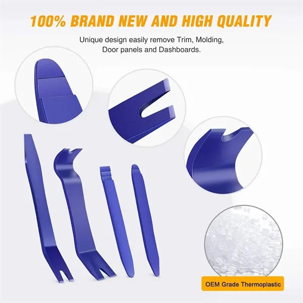 5PCS Auto Trim Removal Tool Set for Car Door and Dashboard