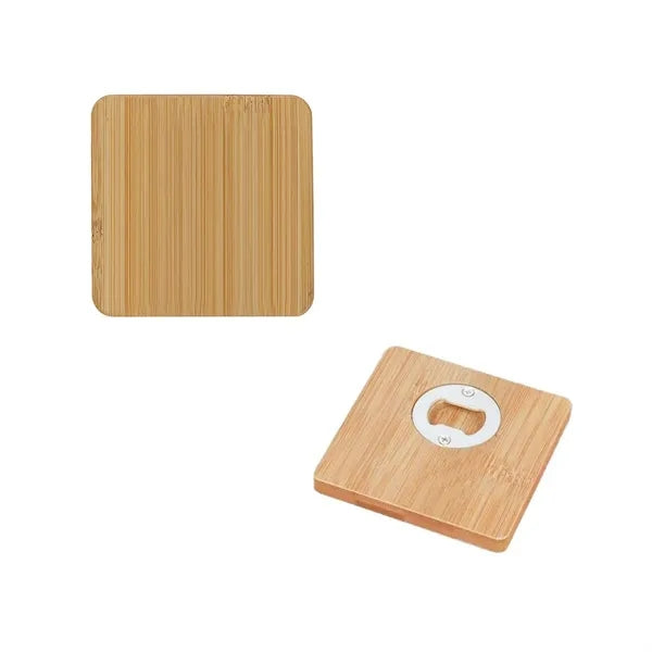 2 in 1 Square Coaster & Bottle Opener