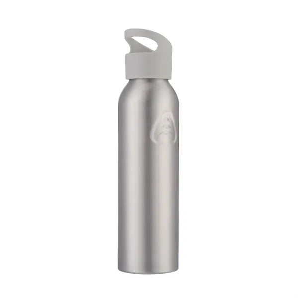 600ml Single Wall Aluminum Water Bottle with Finger Loop Lid