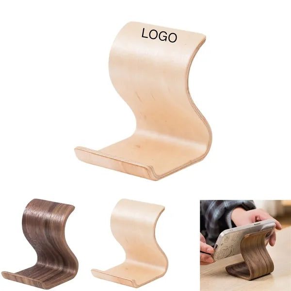 Solid Wood Phone Stand