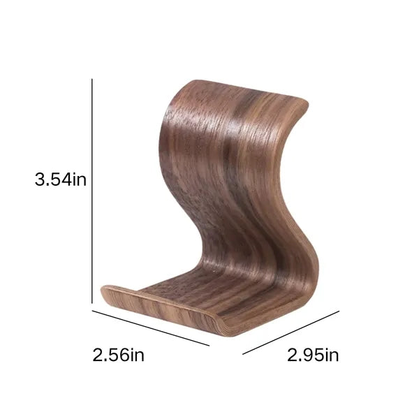 Solid Wood Phone Stand
