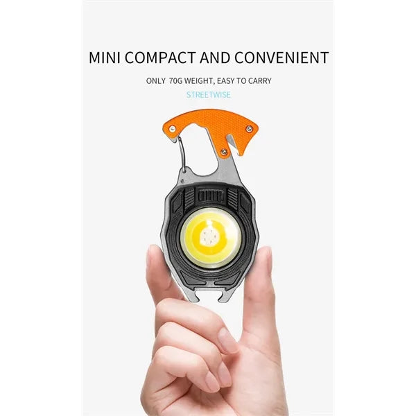 Multifunctional Portable Carabiner LED Light