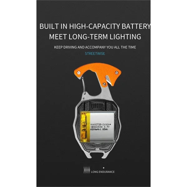 Multifunctional Portable Carabiner LED Light