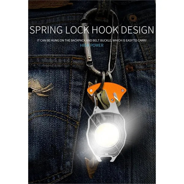 Multifunctional Portable Carabiner LED Light