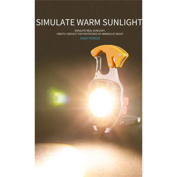 Multifunctional Portable Carabiner LED Light