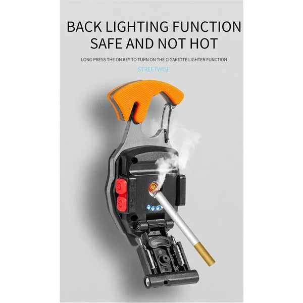 Multifunctional Portable Carabiner LED Light
