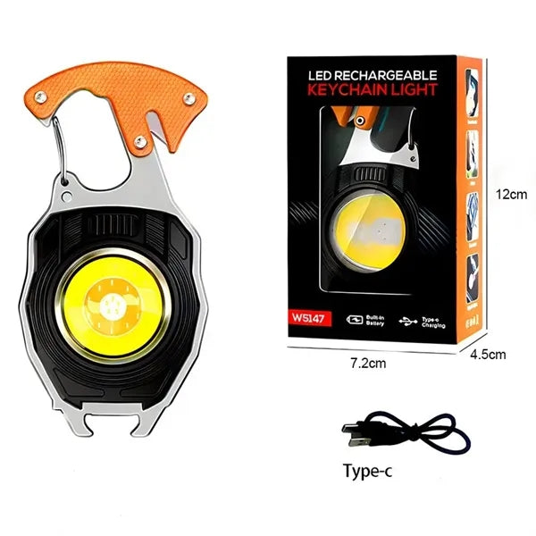 Multifunctional Portable Carabiner LED Light