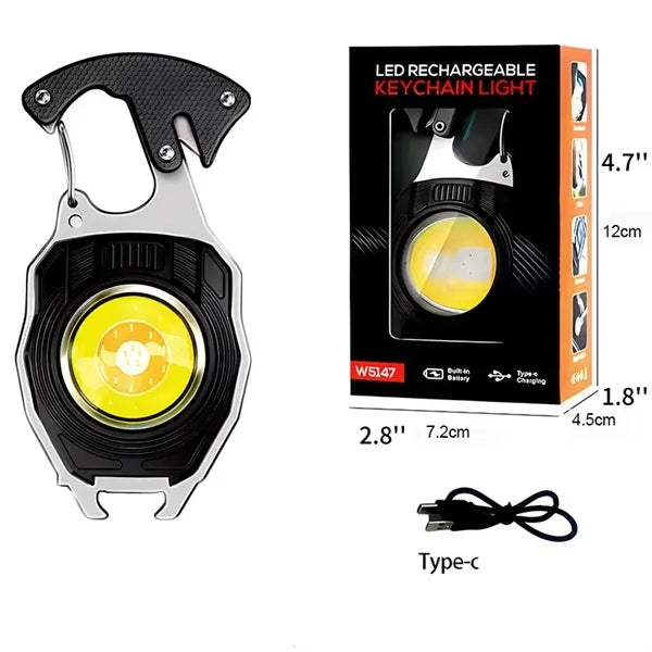 Multifunctional Portable Carabiner LED Light
