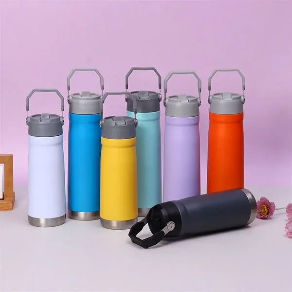 22oz Vacuum Insulated Water Bottle with Handle