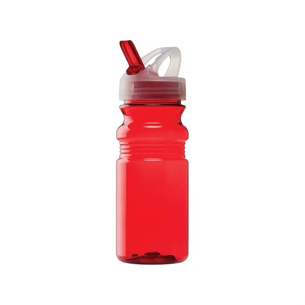 Concord 20 oz. PET Bike Bottle w/Flip Spout Lid